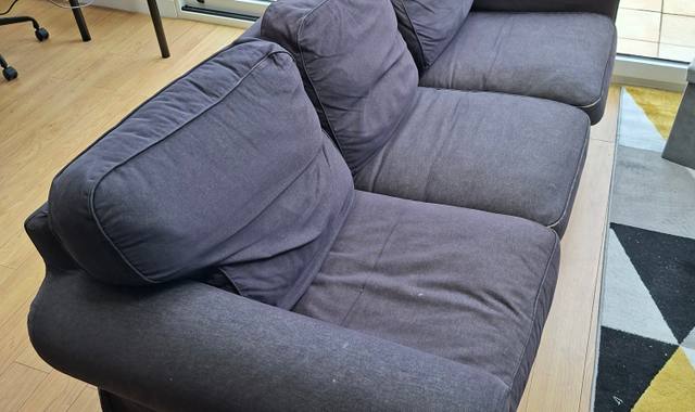 Mobilier canapé Ektorp Ikea 3 places