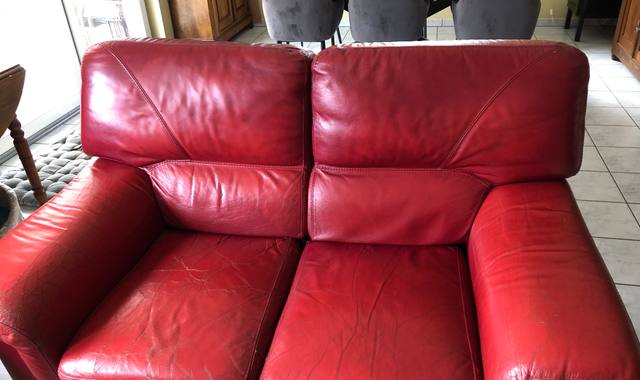 Mobilier canapéd 3 places + 2 places + 1 place