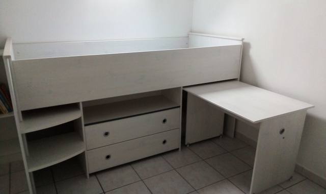 Mobilier lit surélevé enfant