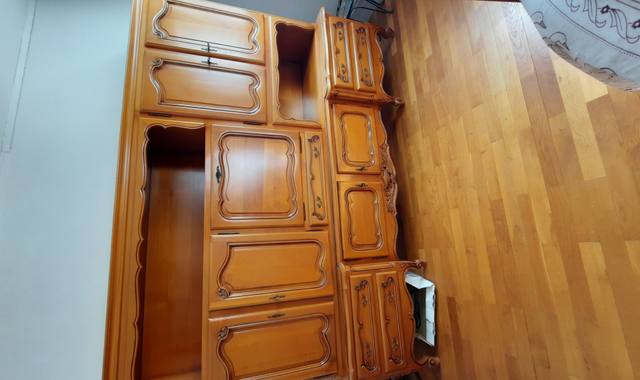 Mobilier buffet merisier