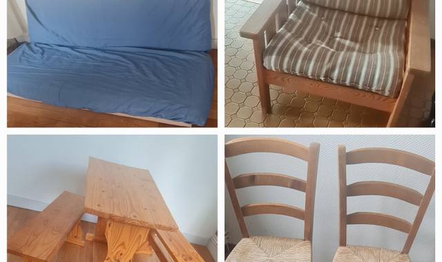 Mobilier ... 🎼🎶 À m'asseoir sur un banc 5minutes...