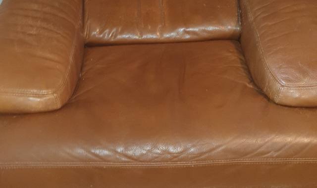 Mobilier fauteuil cuir Roche Bobois+canapé convertible