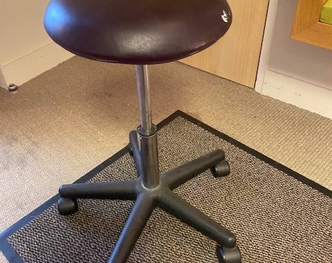 Mobilier tabouret téléscopique