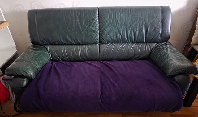 Mobilier canapé convertible deux places