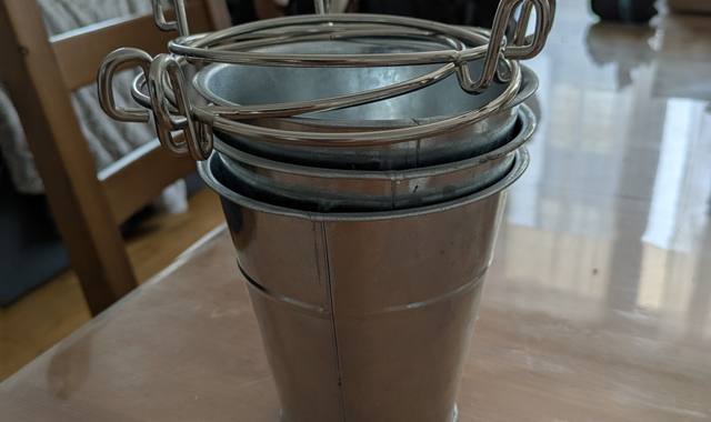 Mobilier 3 pots Fintorp Ikea avec crochets