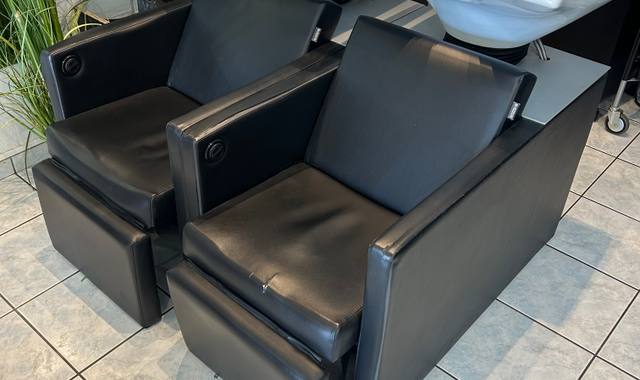 Mobilier bacs shampooing coiffure