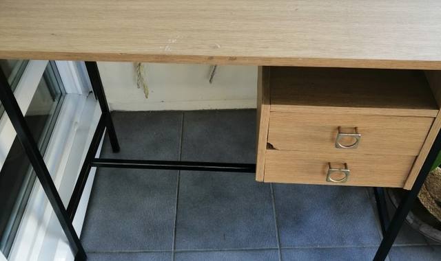 Mobilier bureau vintage pour enfants 10/12 ans