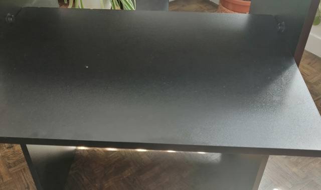 Mobilier bureau d'ordinateur noir