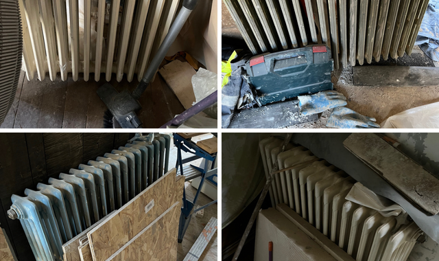 Mobilier radiateurs en fonte (1 à 4)