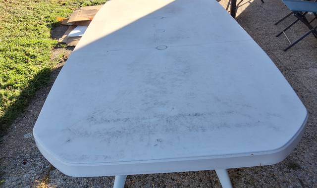 Mobilier table de terrasse
