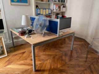 Mobilier lot de 3 tables de bureau 1m60X1m60