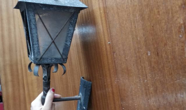 Mobilier lanterne/ applique d'extérieur vintage