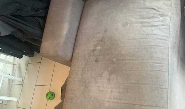 Mobilier canapé d’angle gris