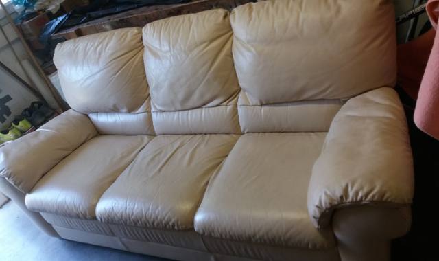 Mobilier canapé cuir