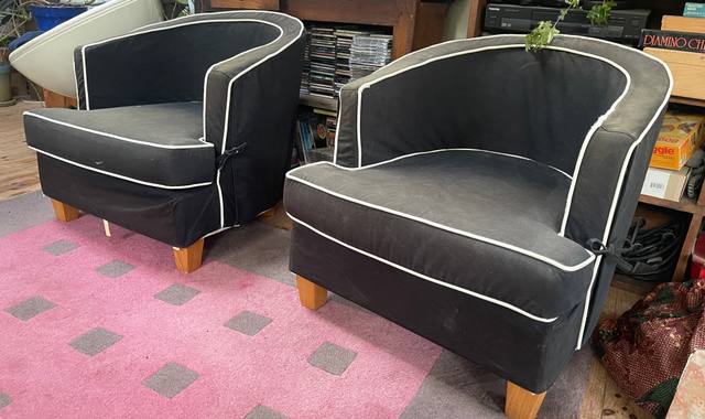 Mobilier paire de fauteuil