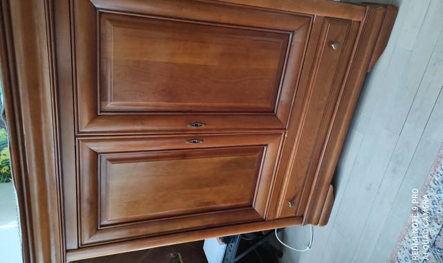 Mobilier meuble tv meurisier massif