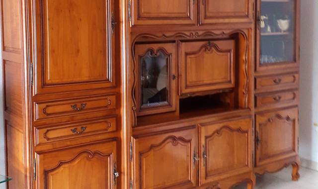 Mobilier meuble buffet merisier