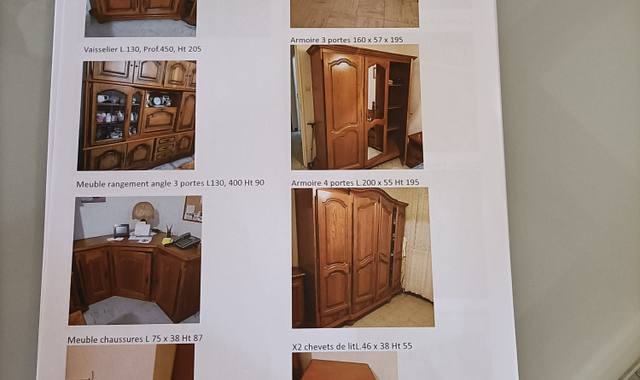 Mobilier meuble suite déménagement