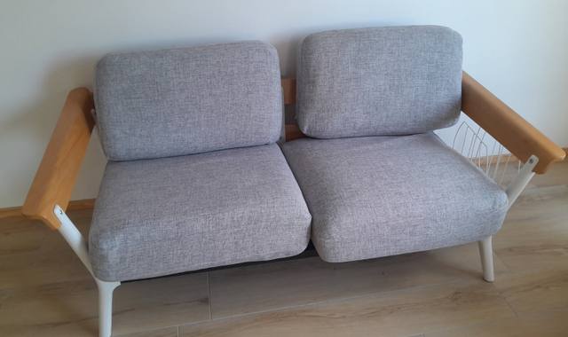 Mobilier canapé 2 places et son fauteuil