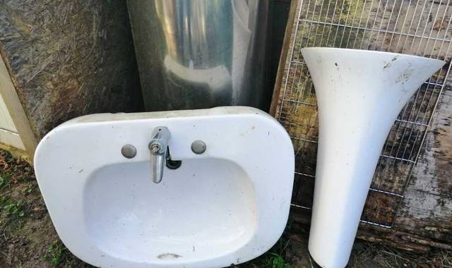 Mobilier lavabo et colonne