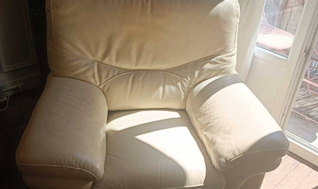 Mobilier fauteuil en cuir