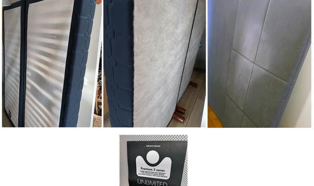 Mobilier sommier Bultex + tête de lit