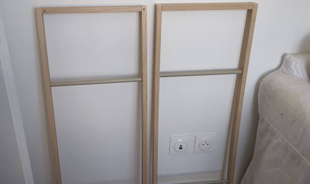 Mobilier cadre tringles Ikea pax