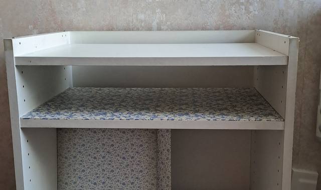 Mobilier petite desserte blanche