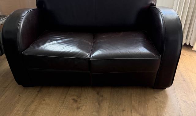 Mobilier canapé Club Marron cuir