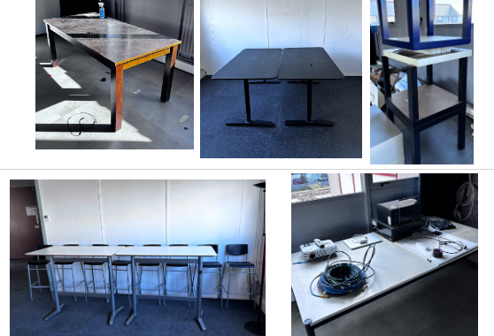 Mobilier bureaux Tables et Etabli