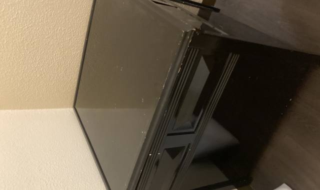 Mobilier coffre de seddari noir