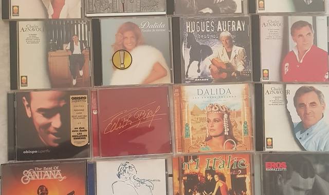 Musique, CD, Vinyle cD divers chansons francaises et compilations italiennes