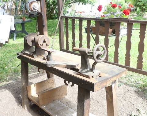 Outillage tour à bois