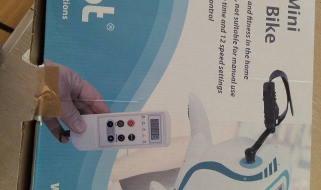 Sport mini pédalier électrique pour exercices assis