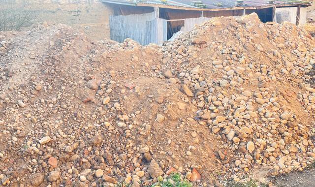 Terre et gravats tout venant