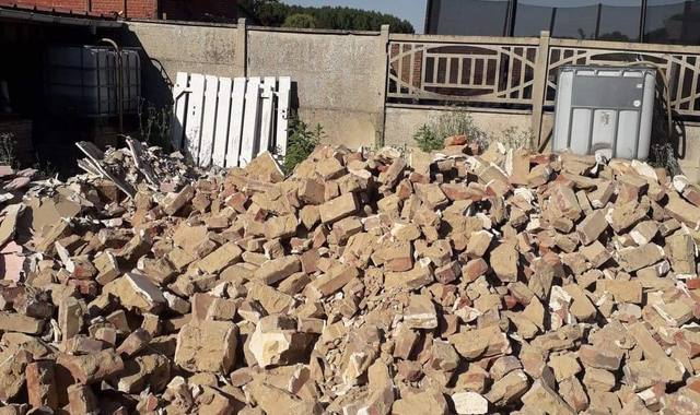 Terre et gravats gravats