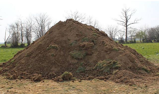 Terre et gravats terre