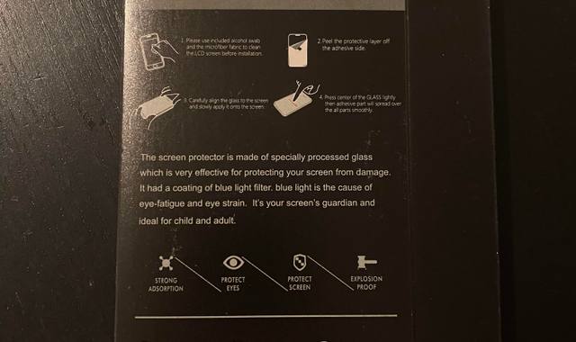 Téléphonie, Internet verre trempé iPhone X