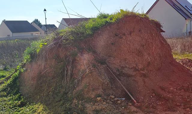 Terre et gravats terre