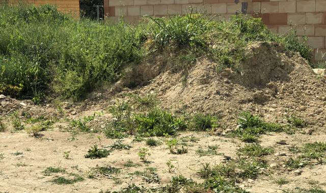 Terre et gravats terre