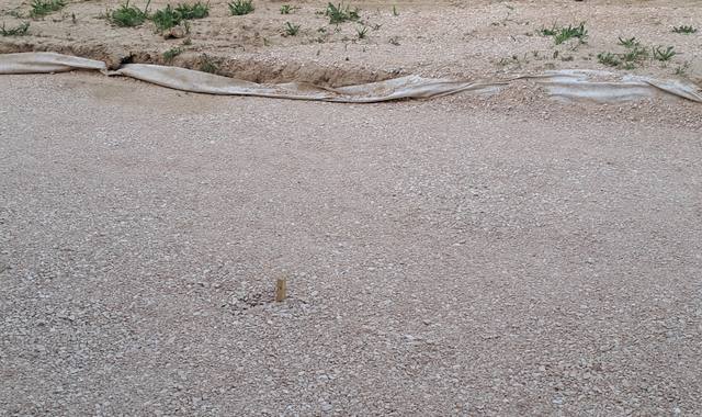 Terre et gravats de terre