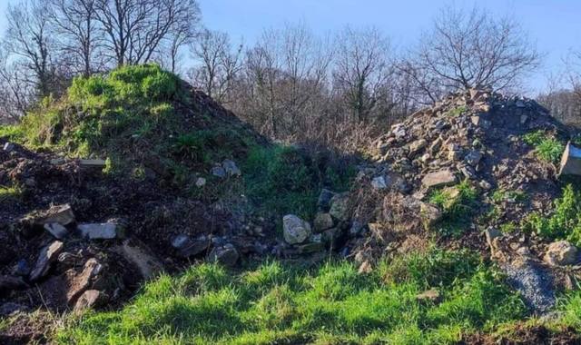 Terre et gravats remblais