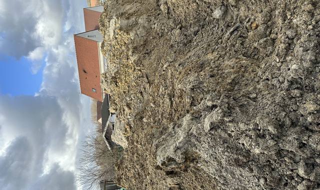 Terre et gravats terre argileuse