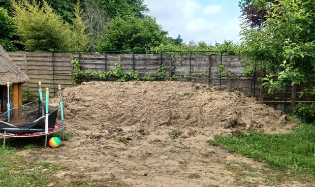 Terre et gravats terre