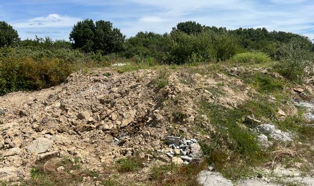 Terre et gravats Terre et remblai 40m3