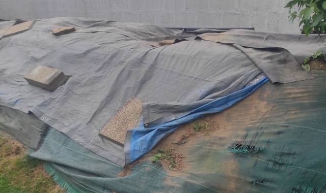 Terre et gravats terre végétale