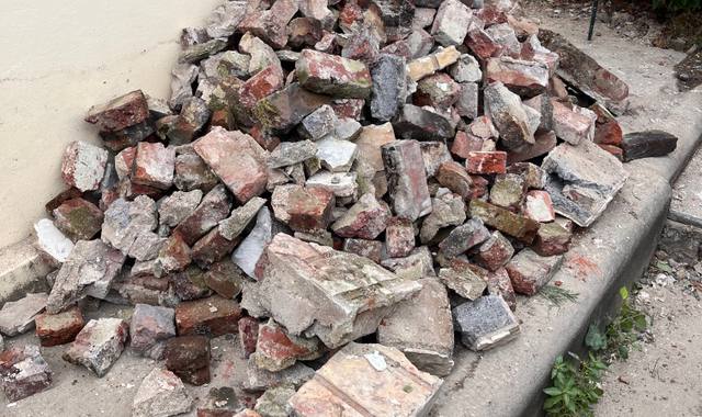 Terre et gravats gravats