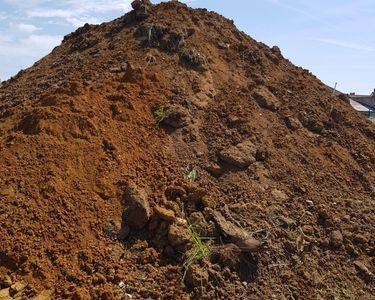 Terre et gravats terre