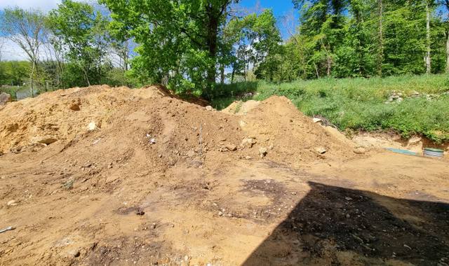 Terre et gravats sable terre