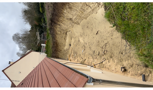 Terre et gravats sablons